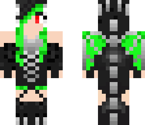 fixed eyes enderdragon girl