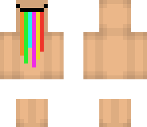 rainbow derp throwing up