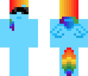 rainbow dash with sunglasses