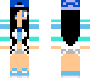 blue girl