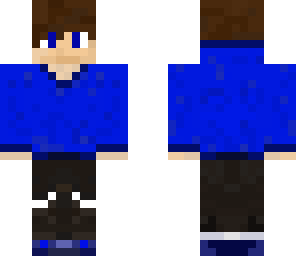 cool blue hoodie kid
