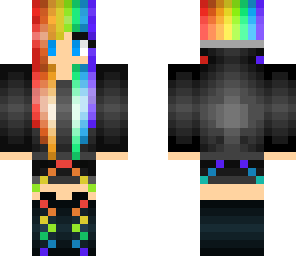 rainbow skin