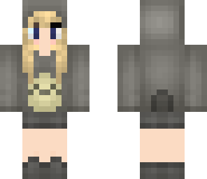 blonde totoro girl