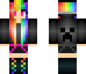 emo rainbow girl 2