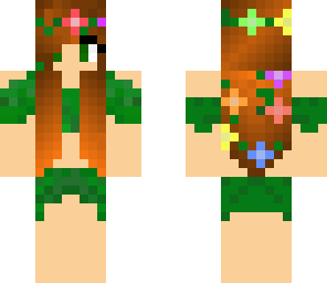 green girl