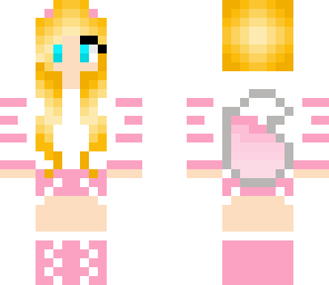 pink panda girl edited into fox