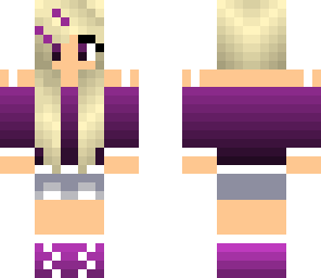 purple girl