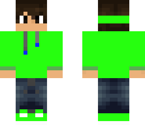 green jacket
