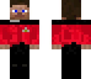 star trek captain with steve face