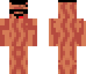 derpy bacon with sunglasses