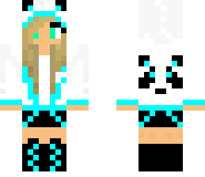 panda cute girl