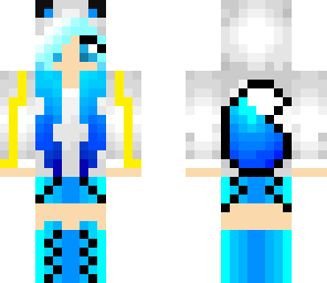 blue wolfy teen