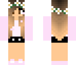 pastel flower girl