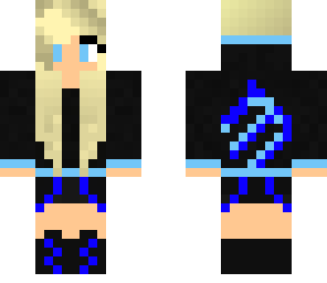monster energy girl blue