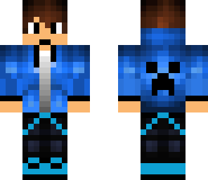 skin azul
