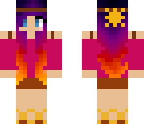 sunset girl