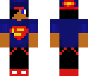 teenager w superman stuff