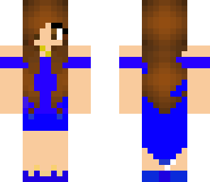 girl in blue dress 2