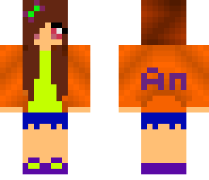 orange cutie girl