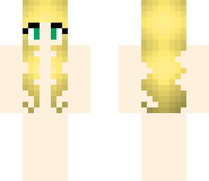 blonde girl skin base