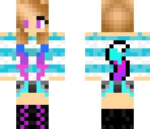 ombre fox girl