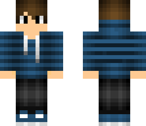 blue boy hoodie