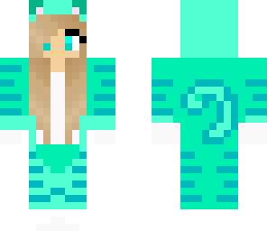 teal green kitten onsie