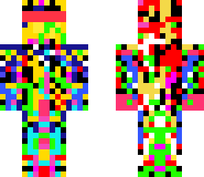 colorful blob guy