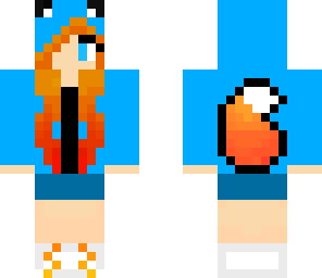blue fox girl