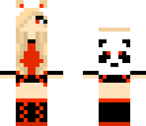red panda girl