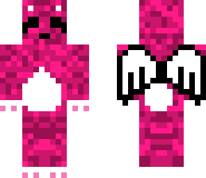 pink angel panda