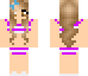 edited swimsuit girl
