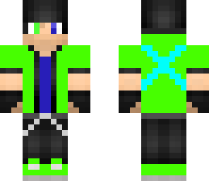 neon green hoodie