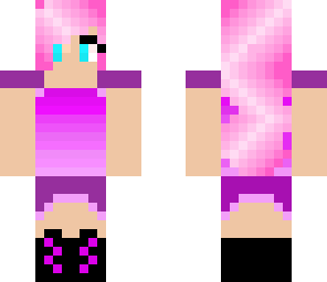 pink dress girl2