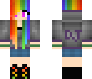 rainbow hair