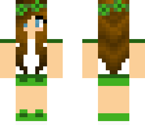 green flower girl updated