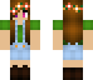 cute overall girl