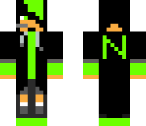 nrock green crew emo dude