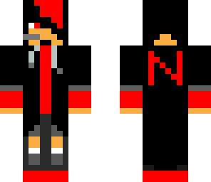 nrock red crew emo dude