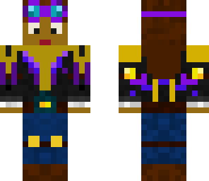 goggle miner long hair