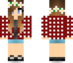 plaid girl