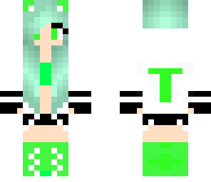 green girl