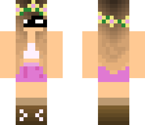 masked girl