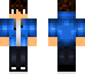 blue guy man
