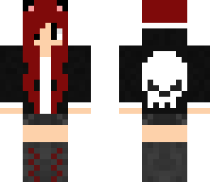skull girl