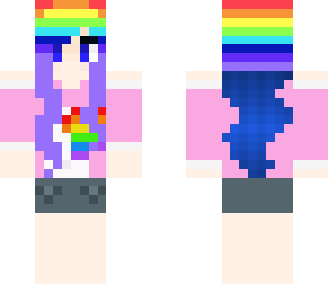 rainbow girl