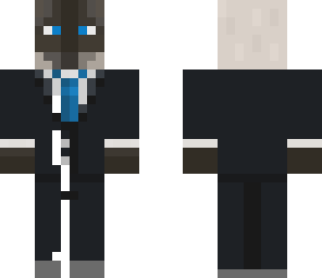 siamese in a suit