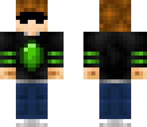 cool kid with emerald top