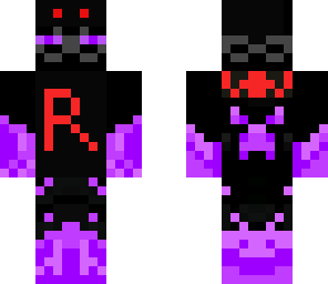 purple enderman team rocket
