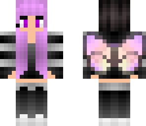 purple and grey faerie